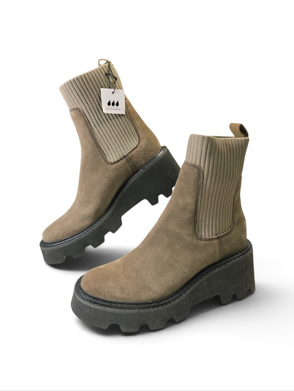 Dolce Vita Women's Hoven H2O Fashion Boot Olive Size 9 NWT